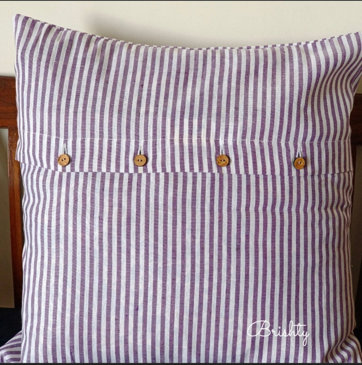 Striped south cotton cushion covers