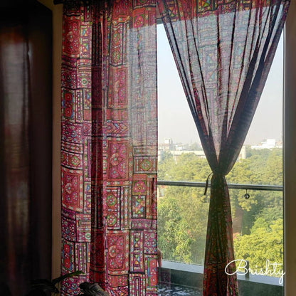 Kutch inspired printed curtains