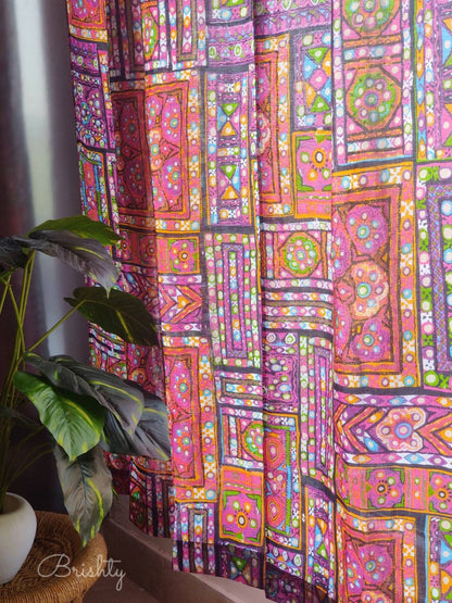 Kutch inspired printed curtains